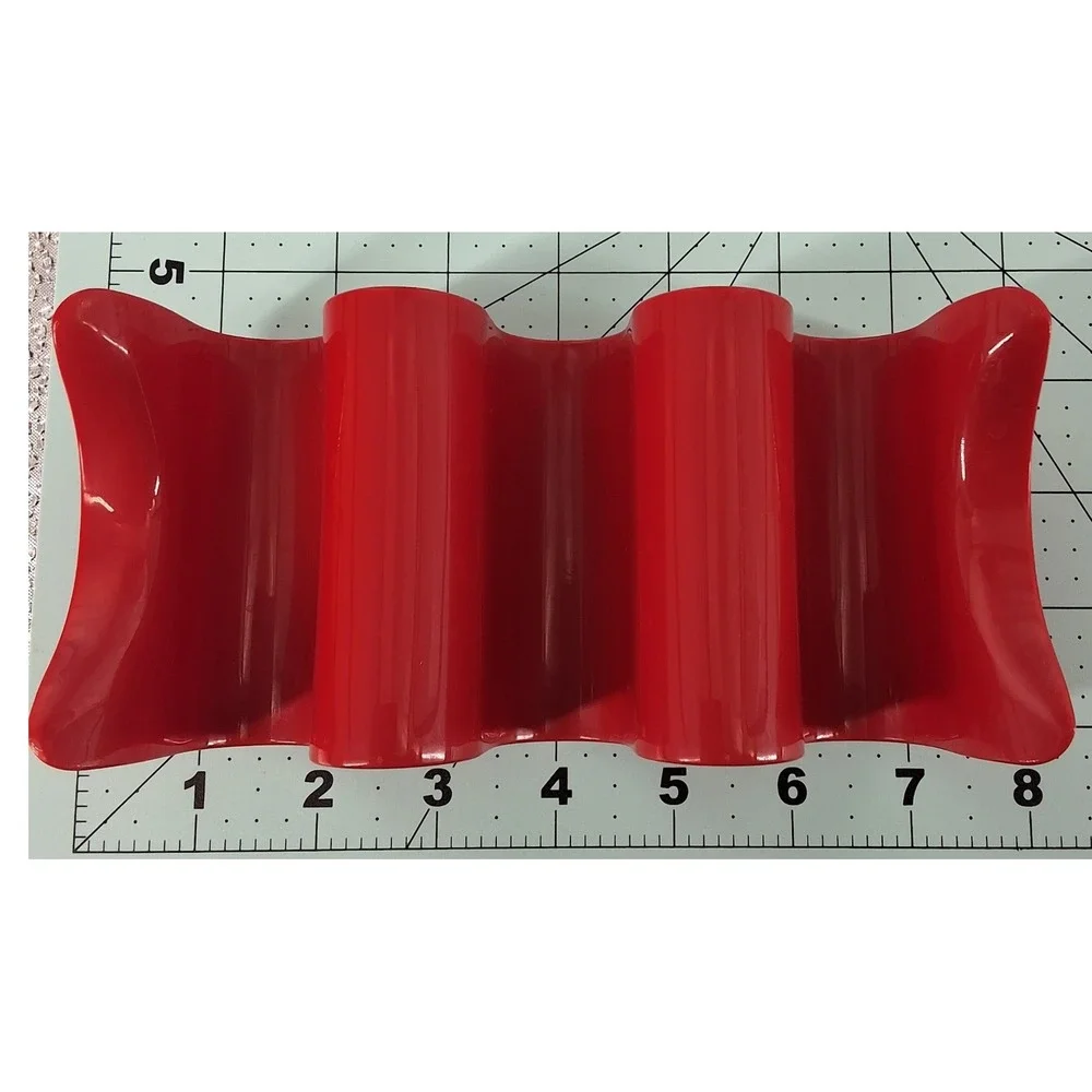 Set‎ of 4 Colorful Plastic Taco Holders | Red Orange Yellow Green